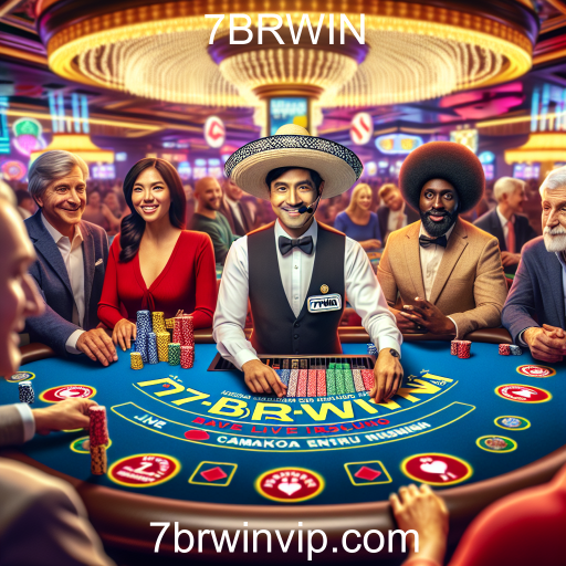 Descubra a Emoção do Live Casino no 7BRWIN